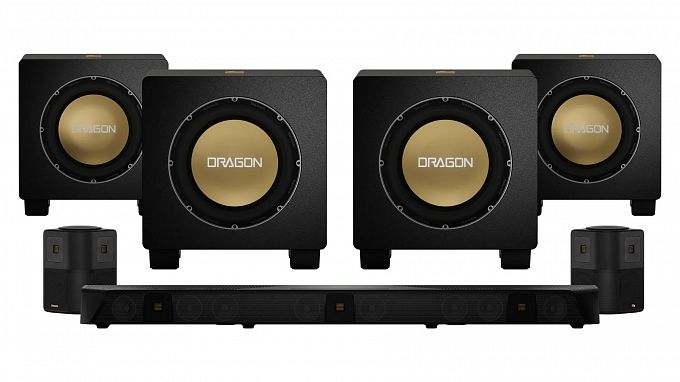 Беспроводной домашний кинотеатр Nakamichi DRAGON 11.4.6 (with Quad 12" Subs)