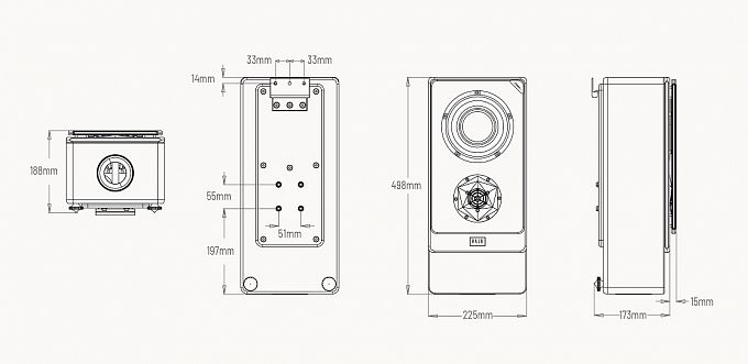 Настенная акустика Starke Sound W1 Ember Noir