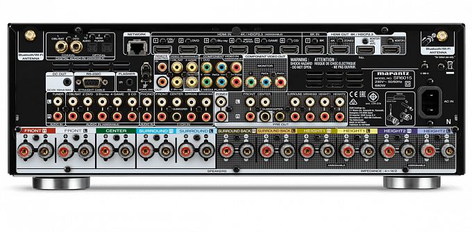 AV ресивер Marantz SR6015 black 7.2.2