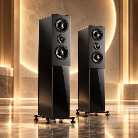 Напольная акустика Starke Sound Halo M2 Samurai Black (пара)