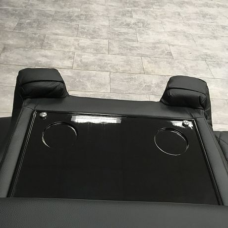 Комплект из 2-x моторизованных кресел 7Seats Diamond Console Edition Black Alcantara