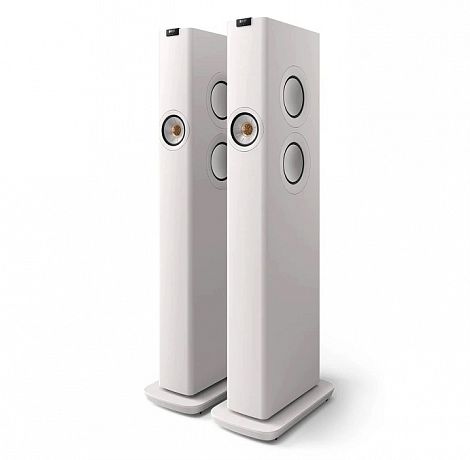 Активная напольная акустика KEF LS60 Wireless Mineral White (пара)