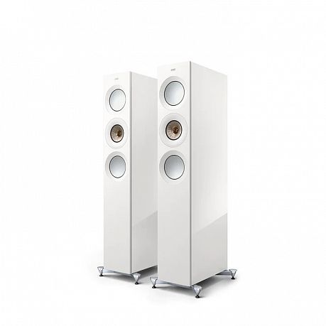 Напольная акустика KEF REFERENCE 3 Meta High-Gloss White/Champagne (пара)