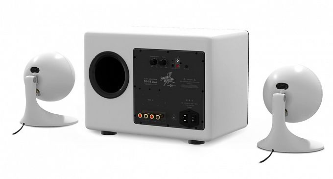 Комплект для караоке EvoSound Sphere 2.1 white