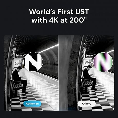 Ультракороткофокусный лазерный 4K 3D проектор AWOL Vision Aetherion Max