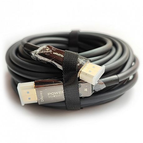 Армированный оптический HDMI кабель POWERGRIP Visionary Armored A 2.1 30 м
