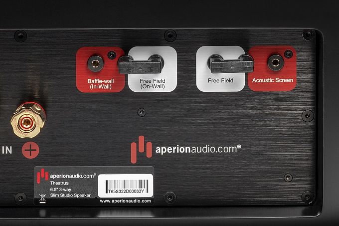 Корпусная кинотеатральная  LCR акустика Aperion Audio Theatrus T65S Slim
