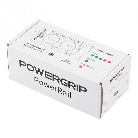 Модуль чистого питания POWERGRIP PowerRail (2 розетки, без кабеля)