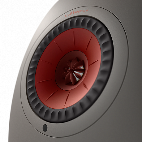 Активная полочная акустика KEF LS50 Wireless II Titanium Grey (пара)