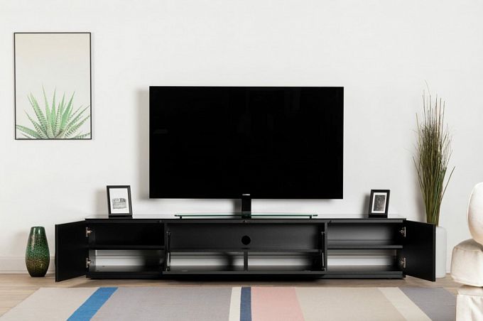 Тумба Sonorous ST 200P BLK BLK BS