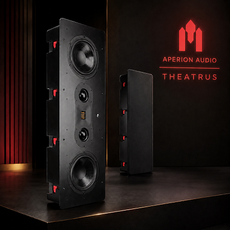 Встраиваемая в стены кинотеатральная  акустика Aperion Audio Theatrus T80WL