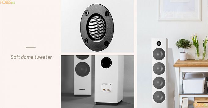 Напольная акустика Starke Sound V64 Matte White (пара)