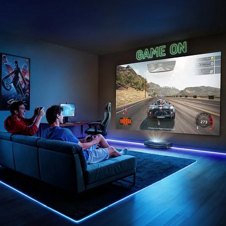Ультракороткофокусный лазерный 4K 3D проектор AWOL Vision Aetherion Max