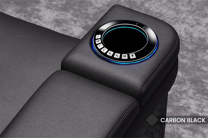 Комплект из 2-x моторизованных кресел 7Seats Lambro GT Carbon (Loveseat) Alcantara