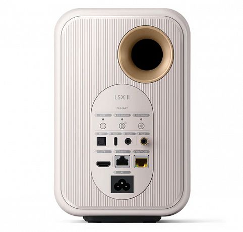 Активная полочная акустика KEF LSX II Mineral White (пара)
