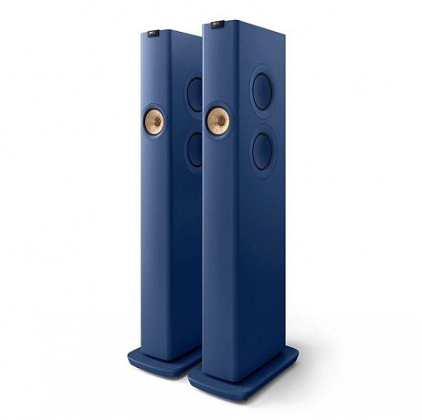 Активная напольная акустика KEF LS60 Wireless Royal Blue (пара)
