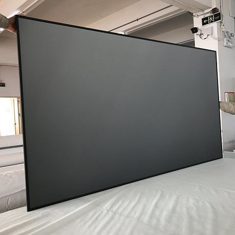 ALR экран на раме для ультракороткофокусных проекторов 4K Global Screens UNF-100 124*221 Black Code UST 0.5