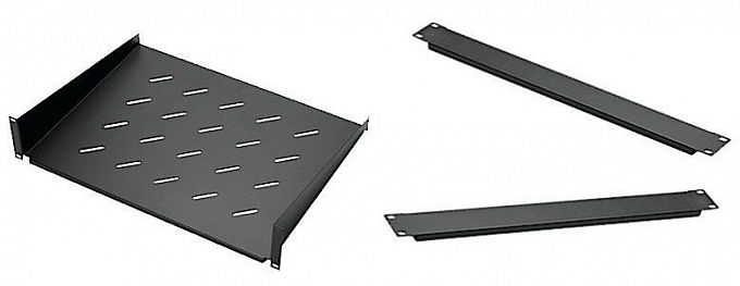 Рэковый шкаф Wize Pro W42U8080R (в комплекте полки, заглушки, крепеж)