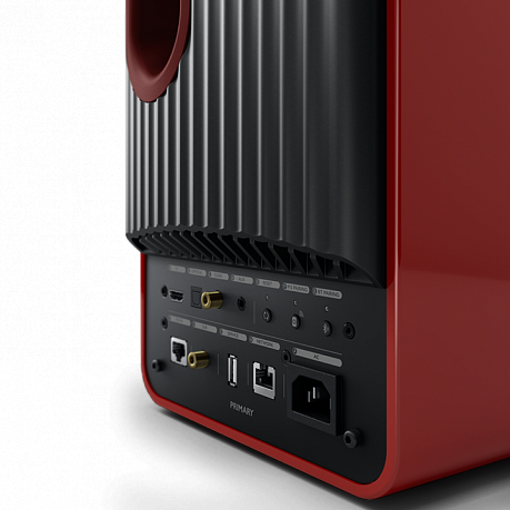 Активная полочная акустика KEF LS50 Wireless II Crimson Red (пара)
