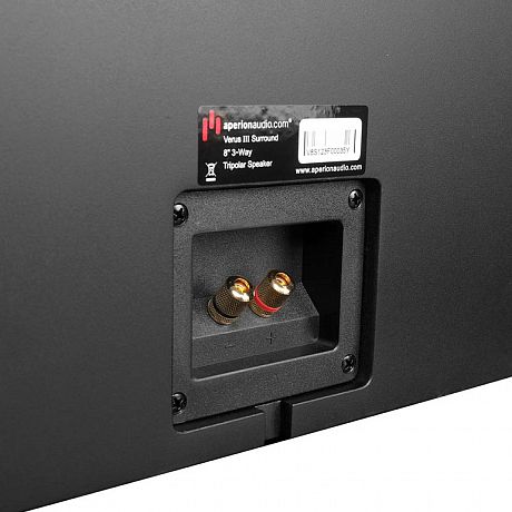 Акустика пространственного звучания Aperion Audio Verus V8S Surround Tripole Gloss Black (пара)