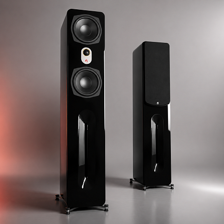 Напольная акустика Aperion Audio Novus N6T Gloss Black (пара)