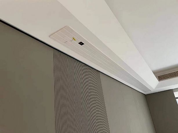 Экран встраиваемый в потолок с системой натяжения Global Screens Intelligent HomeScreen ICL1-80 100*177 Pro 4K