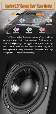 Настенно-потолочная акустика Aperion Audio Theatrus TC65 (пара)