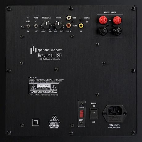 Активный сабвуфер Aperion Audio Bravus II 10D Stealth Black
