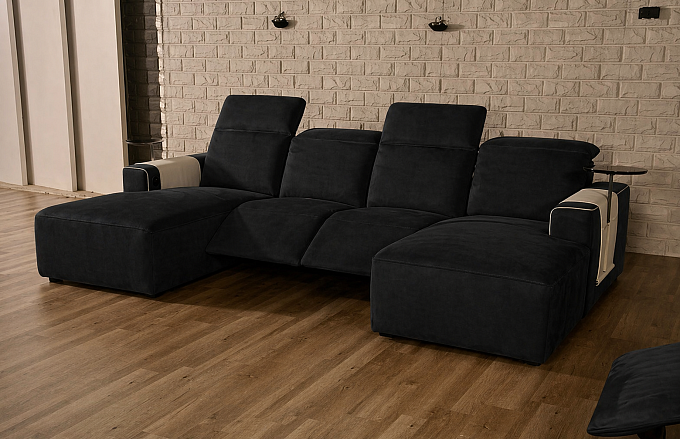 Комплект из 3-x моторизованных кресел 7Seats Gravity (ткань)