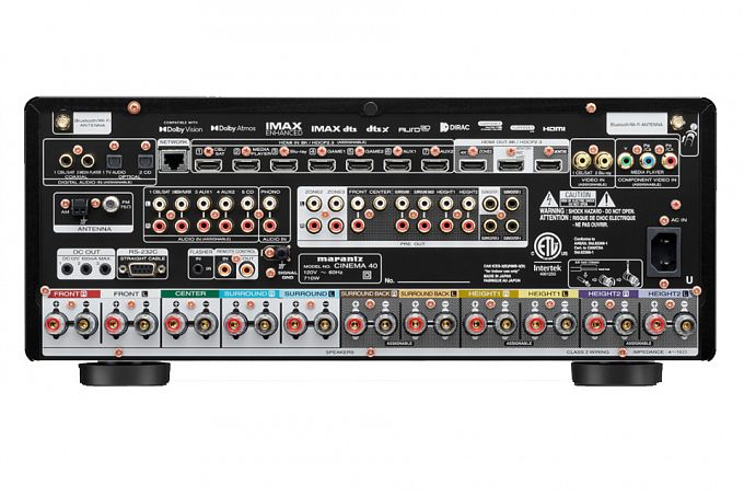 AV ресивер Marantz Cinema 40 black 9.4