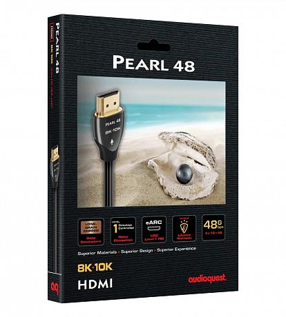 HDMI-HDMI  кабель AudioQuest HDMI Pearl 48G 1.5м
