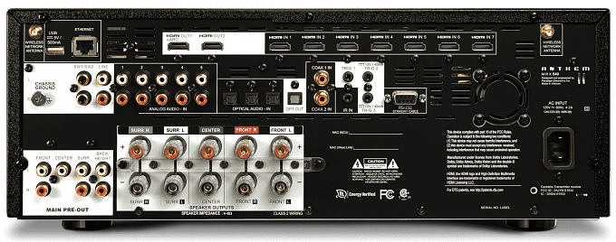 AV ресивер Anthem MRX 540 8K 5.2