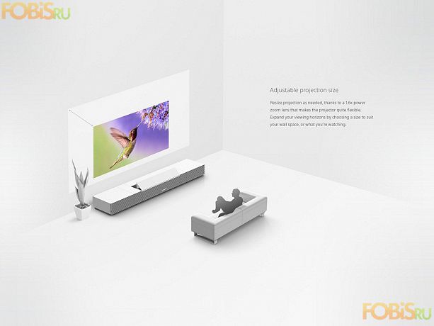 Лазерный проектор Sony Lifespace UX (VPL-GTZ1)