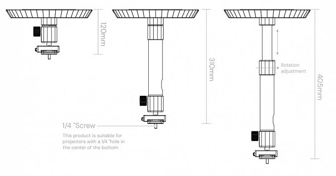 Потолочное крепление Valerion Ceiling Mount