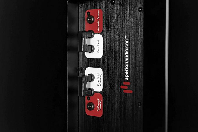 Корпусная кинотеатральная LCR акустика Aperion Audio Theatrus T80S Slim
