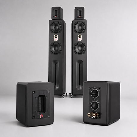 Ленточный супертвитер Aperion Audio MKII Aluminum Ribbon Super Tweeter Stealth Black (пара)