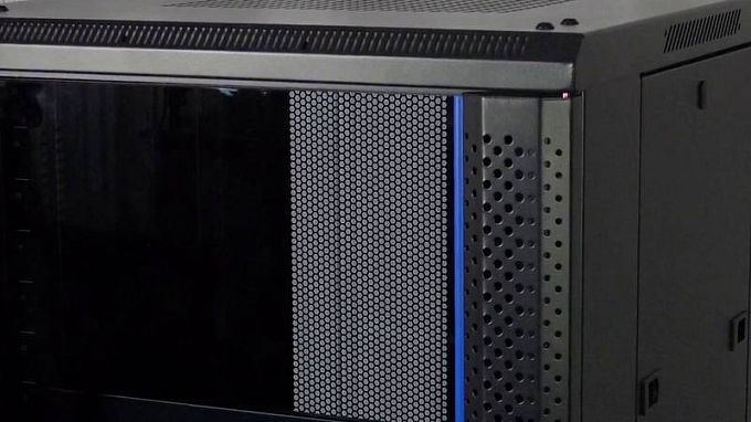 Рэковый шкаф Wize Pro W42U8080R (в комплекте полки, заглушки, крепеж)