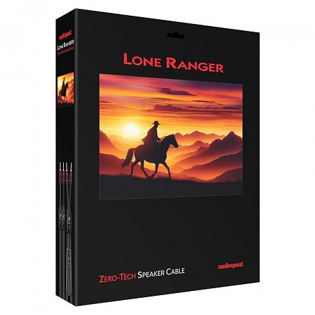 Пара акустических кабелей AudioQuest Lone Ranger Full-Range