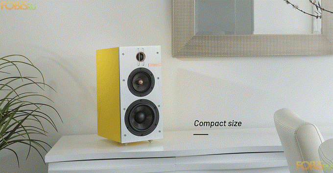 Полочная акустика Starke Sound IC-H1 ELITE Yellow (пара)