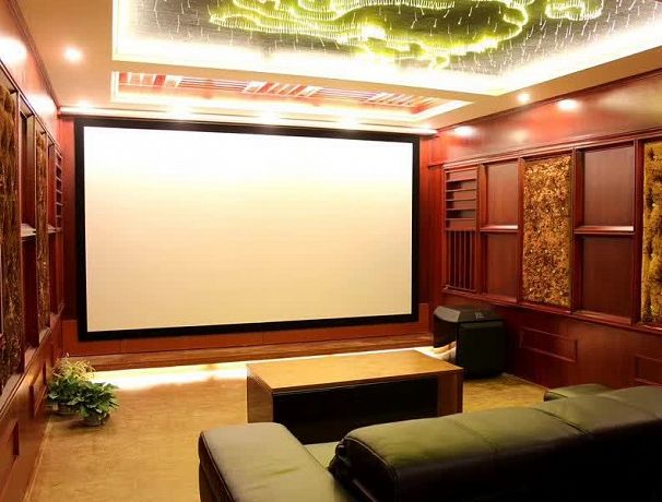 Натяжной экран на раме Global Screens HomeCinema F100-307 383*680 White Matt