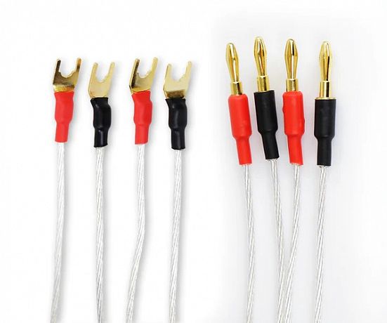 Пара акустических кабелей Aperion Audio Super Tweeters Silver Cable 1.83 м