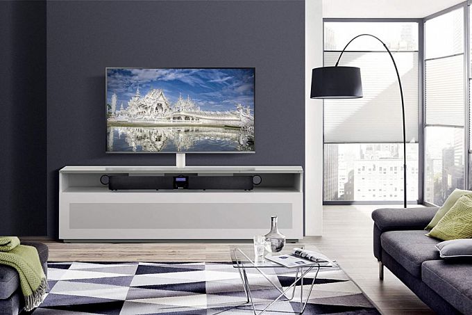 Тумба Sonorous 16040H GLASS WHITE