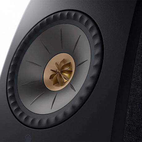 Активная полочная акустика KEF LSX II Carbon Black (пара)