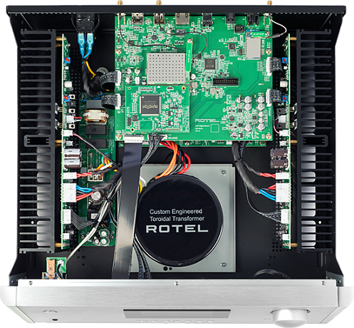 Интегрированный сетевой стерео усилитель Rotel RAS-5000 black