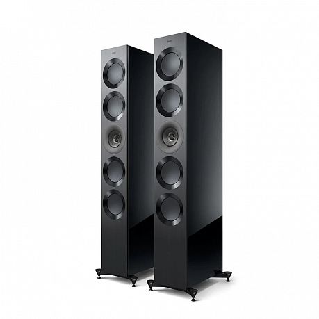 Напольная акустика KEF REFERENCE 5 Meta High-Gloss Black/Grey (пара)