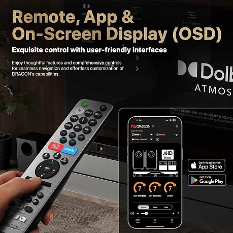 Беспроводной домашний кинотеатр Nakamichi DRAGON 11.4.6