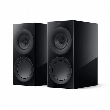 Полочная акустика KEF R3 Meta Gloss Black (пара)