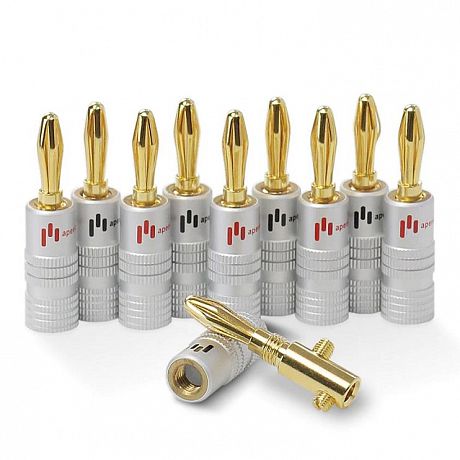 Набор коннекторов Aperion Audio Banana Plugs (10 шт)