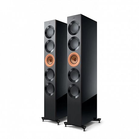 Напольная акустика KEF REFERENCE 5 Meta High-Gloss Black/Copper (пара)