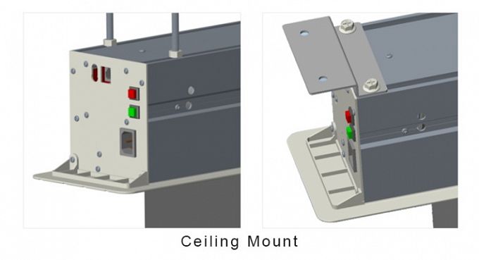 ALR экран встраиваемый в потолок с системой натяжения Global Screens Intelligent HomeScreen ICL1-100 125*221 Black Code 4K